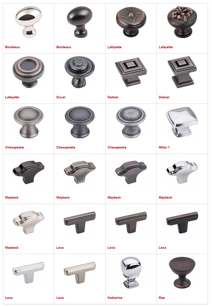 Jeffrey Alexander Bath Furniture 4 Jeffrey Alexander knobs