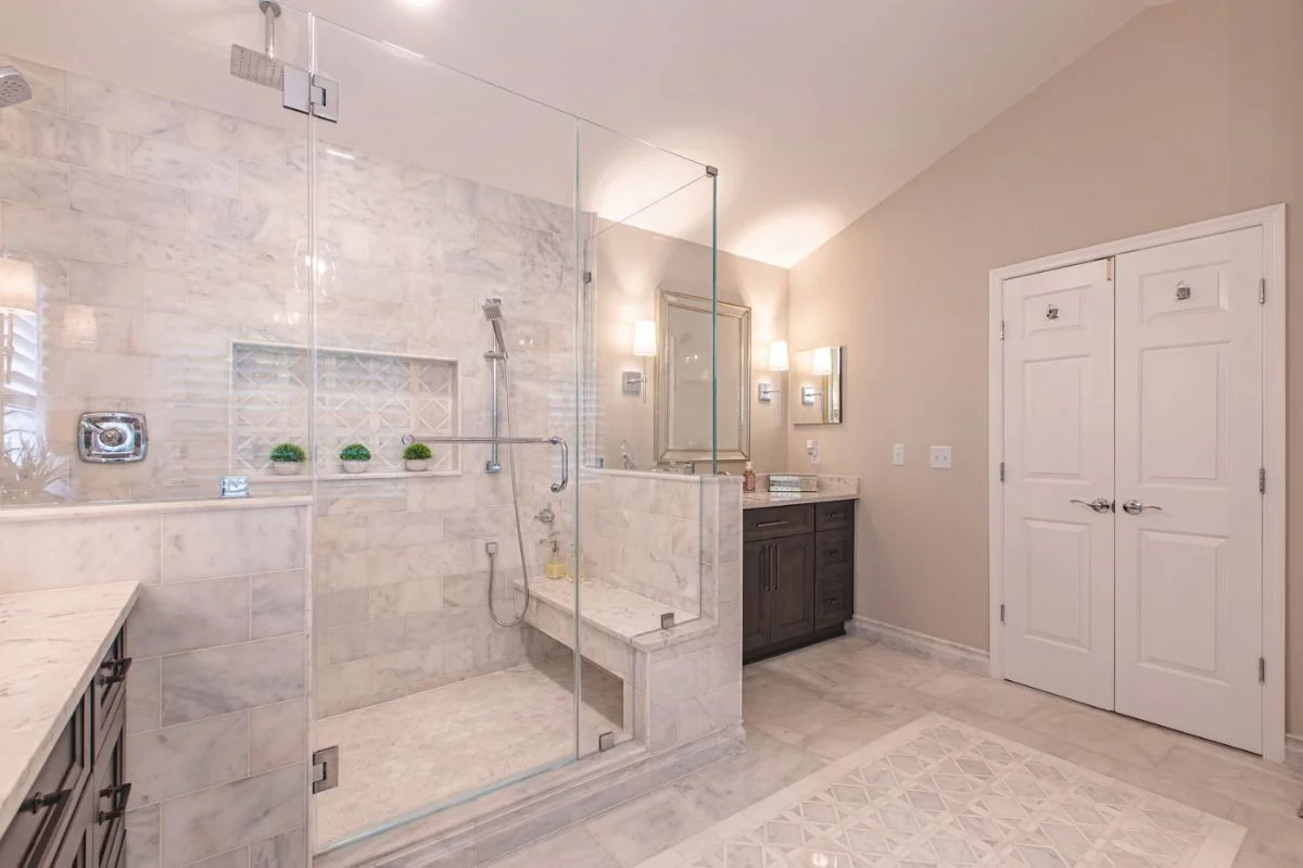 Steam Shower Installation in Orlando: 7 Health Benefits and Why Homeowners Are Upgrading 18 Master Bathroom Shower and Double Doors Ashburn VA