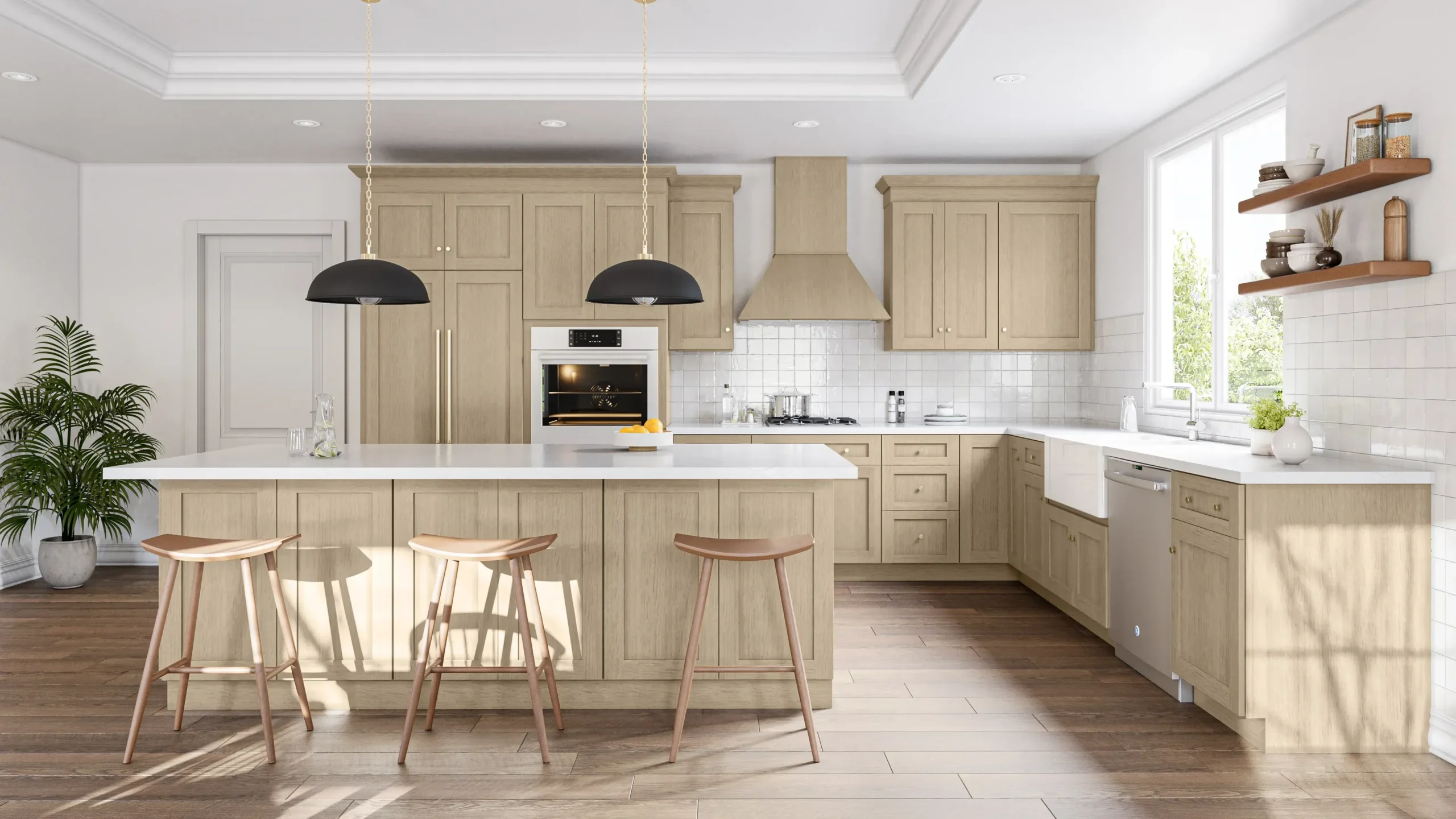 How Long Does it Typically Take to Remodel a Kitchen? 28 Allure-Galaxy-Desert-Oak-2026-kitchen-color-trends