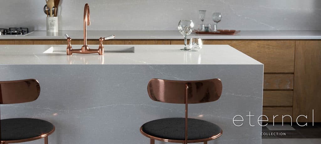 Silestone 1 Luxurious marble kitchen countertops, timeless and elegant, perfect for any modern kitchen design.