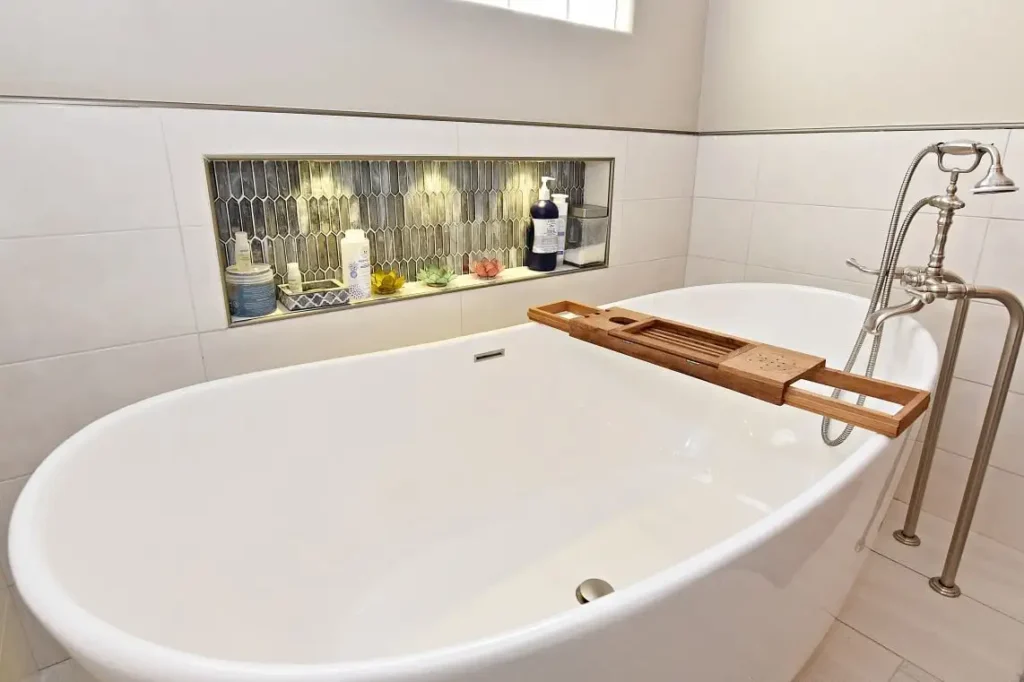 Top 10 Bathroom Remodel Trends in Northern Virginia 11 White bathroom remodeling in remodeled bath style in Woodbridge, VA