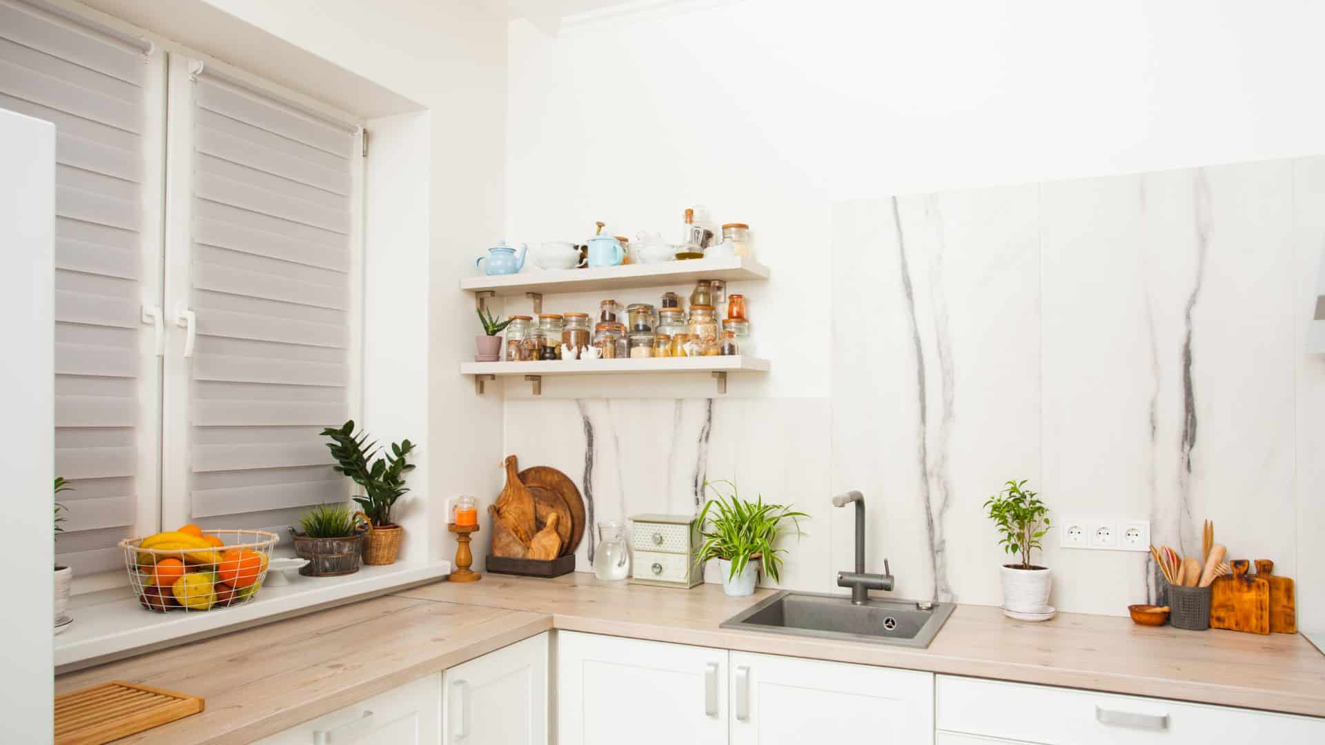 Open Shelving Makes An Open Kitchen