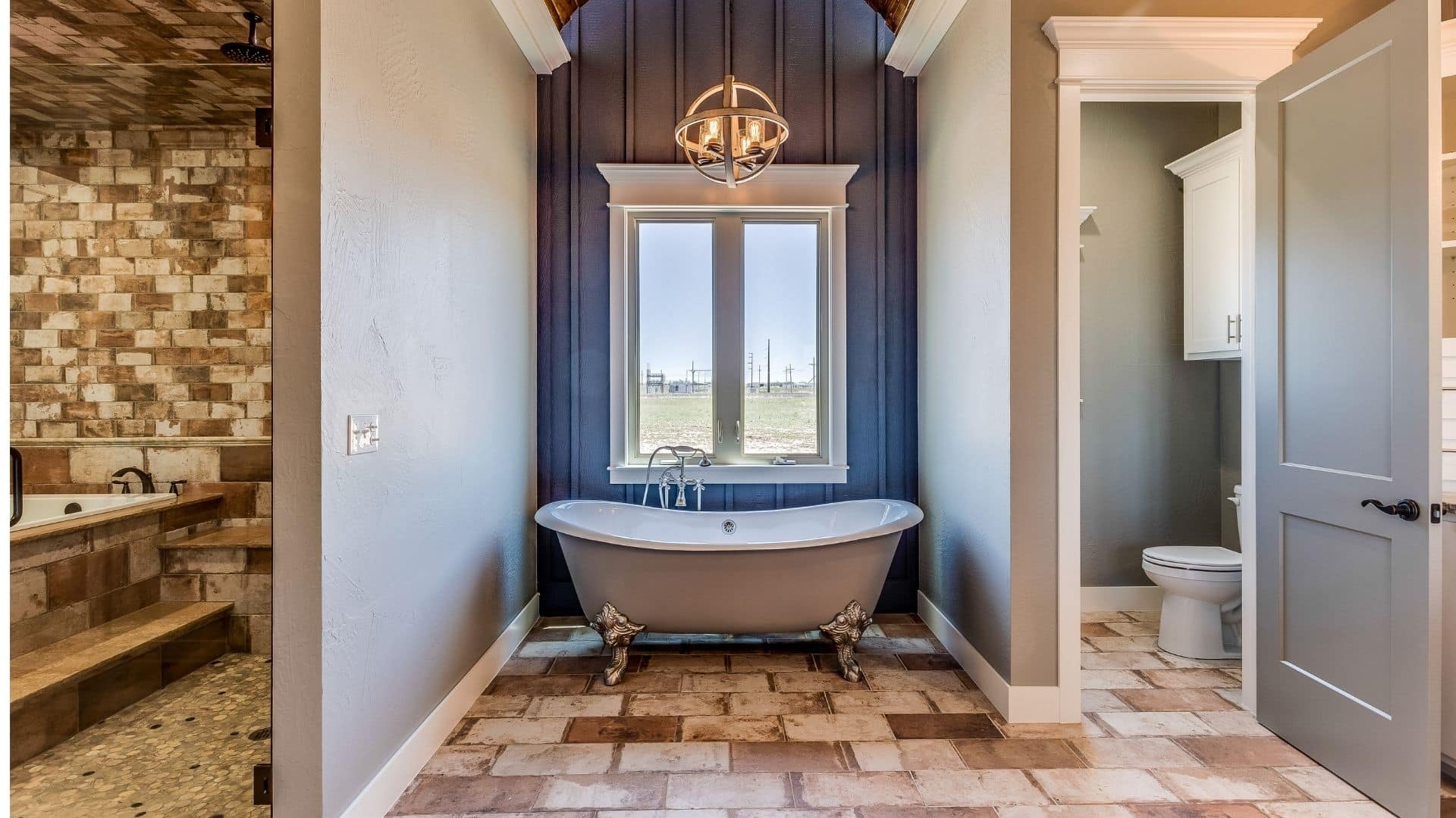 Separation Of Toilet And The Rest Of The Bathroom