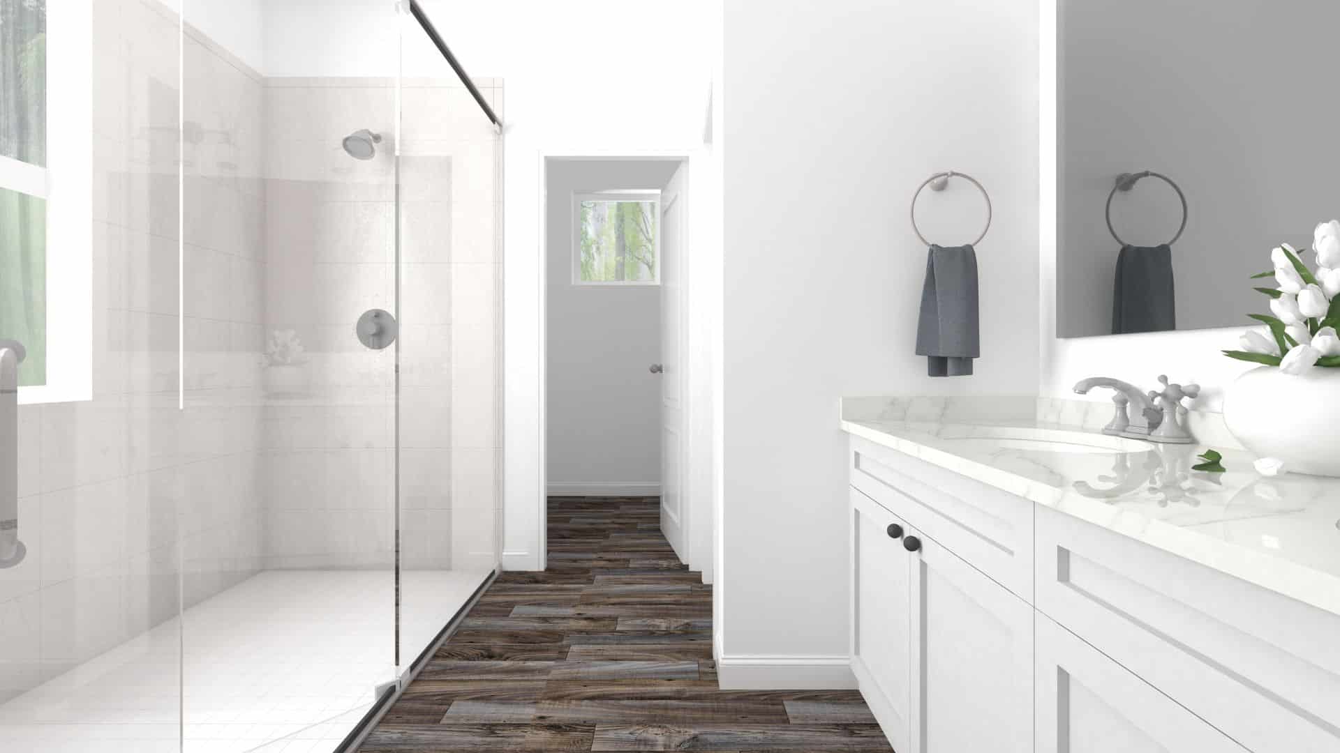 Minimalism Is A Key To Modern Bathroom Remodeling Designs