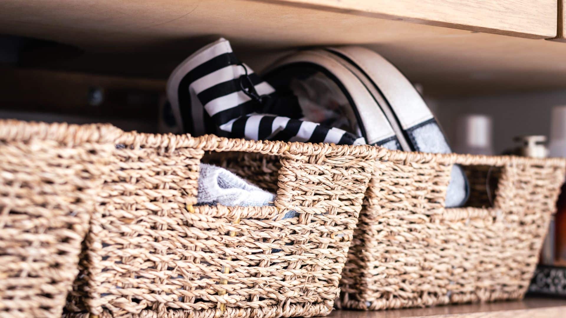 Organize Using Baskets