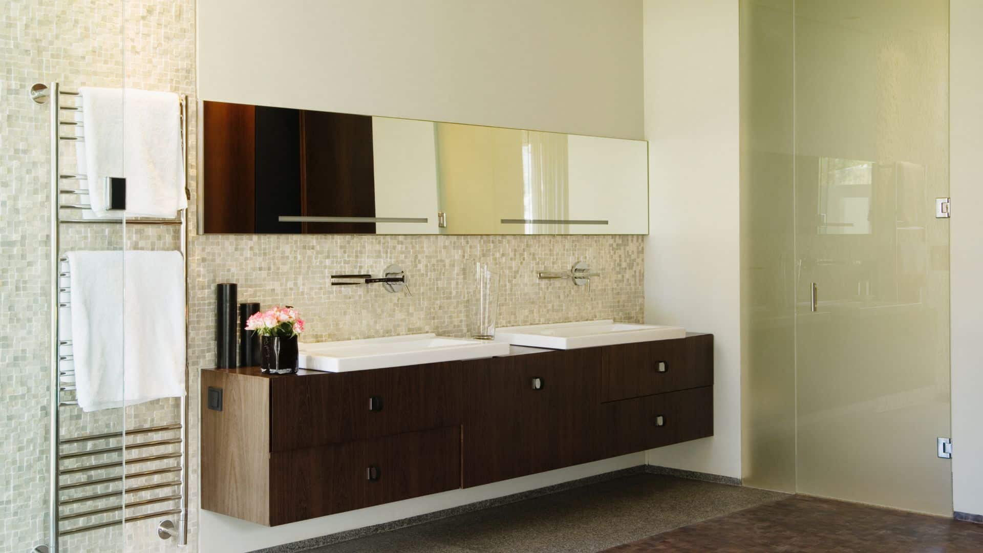 Sleek Vanities Make A Modern Bathroom Design Pop