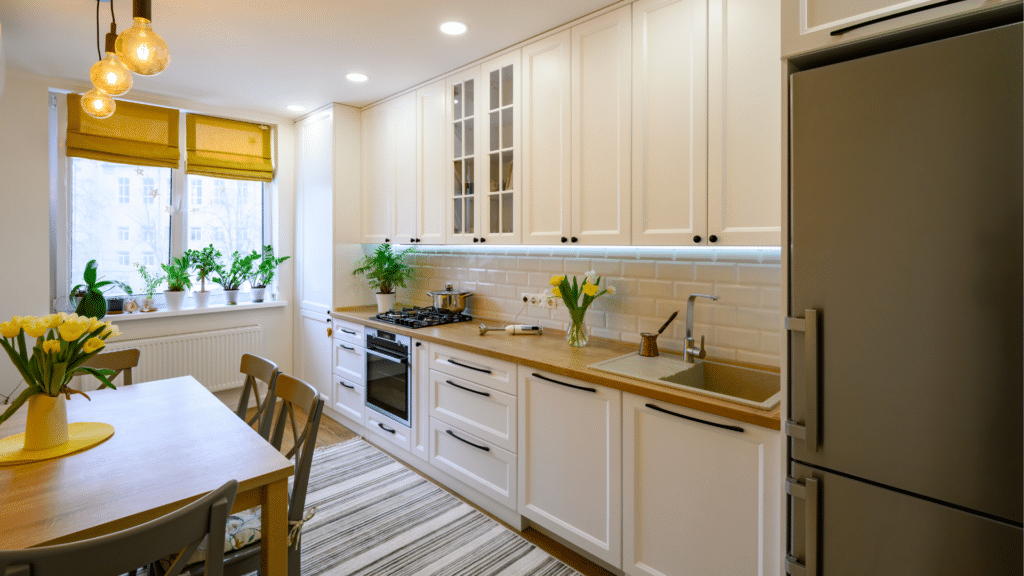 Kitchen Cabinet Ideas for a Classic and Modern Look 11 COZY WARM CABINET DOOR