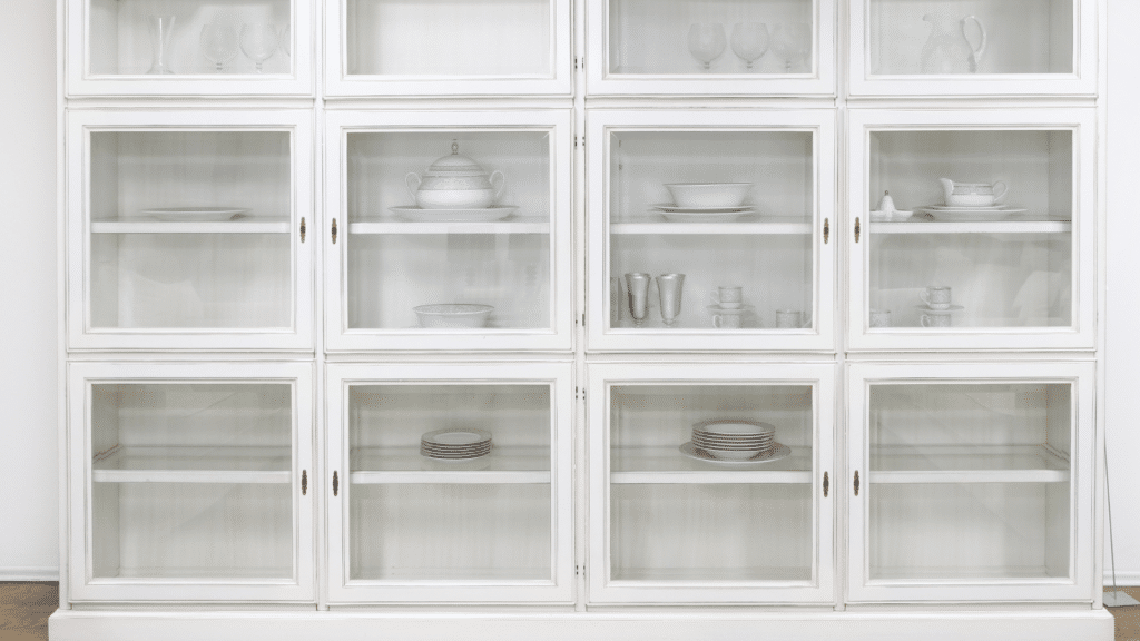 Kitchen Cabinet Ideas for a Classic and Modern Look 6 GLASS PANEL CABINET DOOR