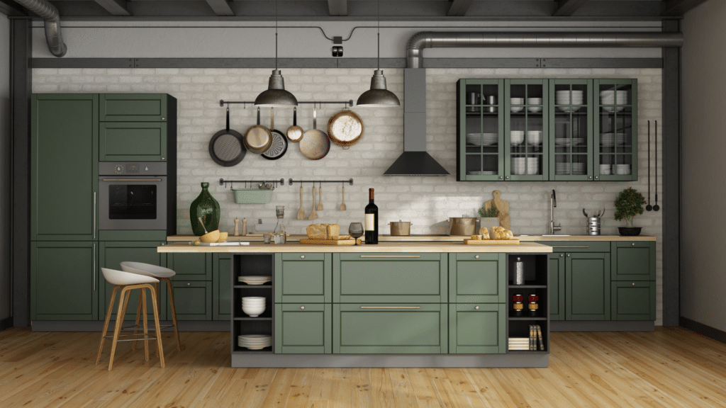 Kitchen Cabinet Ideas for a Classic and Modern Look 9 GREEN CABINETS FOR UNPARALLELED TIMELESS BEAUTY