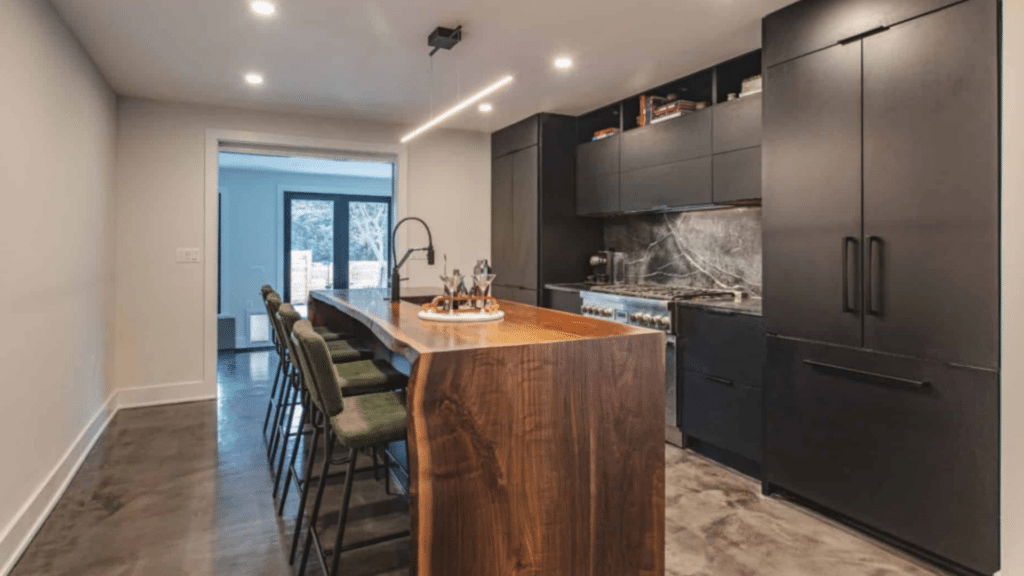 Kitchen Cabinet Ideas for a Classic and Modern Look 21 RICH DEEP BLACK BASE KITCHEN CABINETS