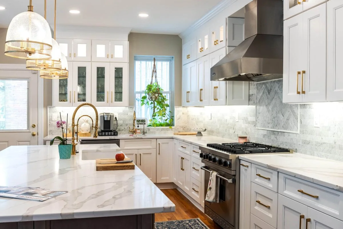 How Much Does a Kitchen Remodel Cost in 2026? 22 Professional kitchen design featuring modern white aesthetics in Washington, DC. How Much of Your Home's Value Should You Spend?