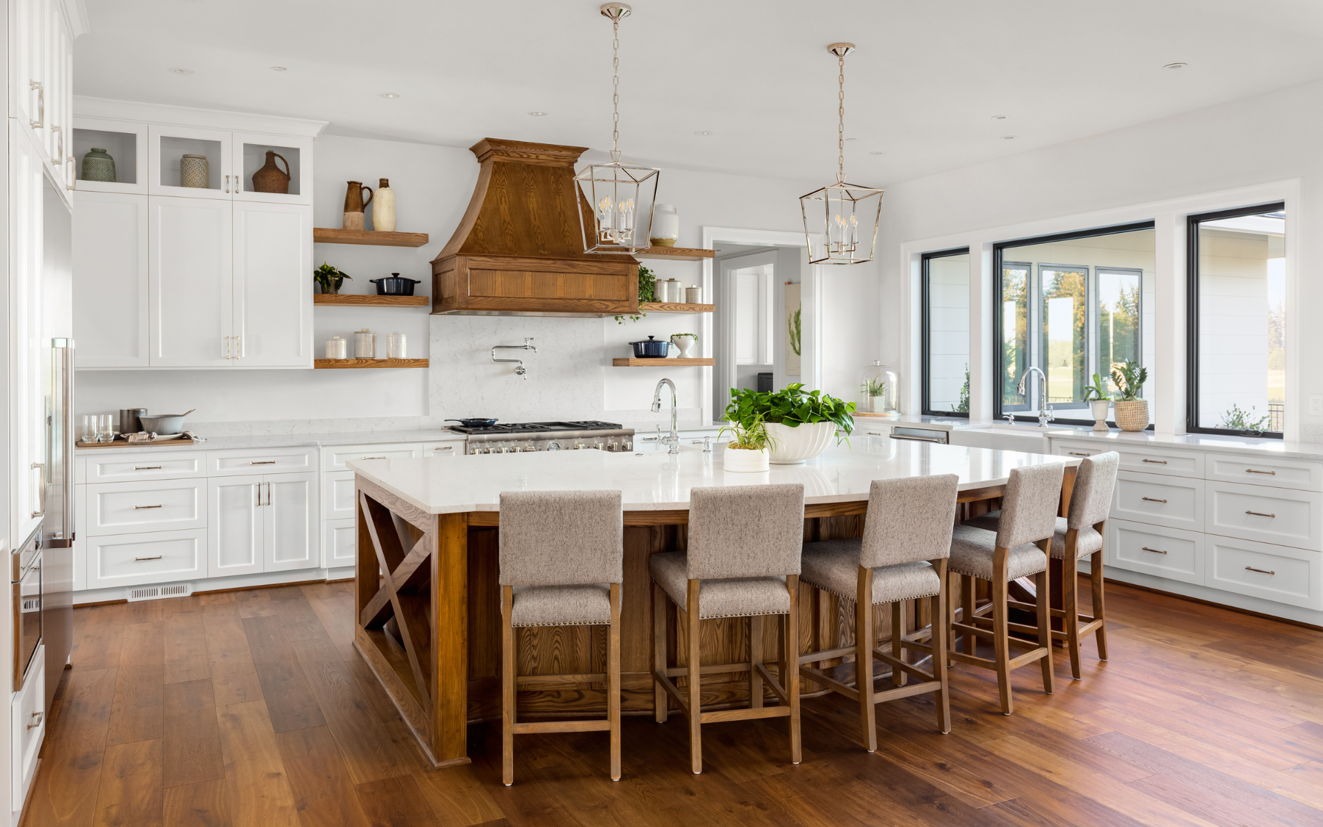 Timeless Kitchen Islands: 30 Tried & True Design Tricks 6 Creative Island Seating Ideas 1