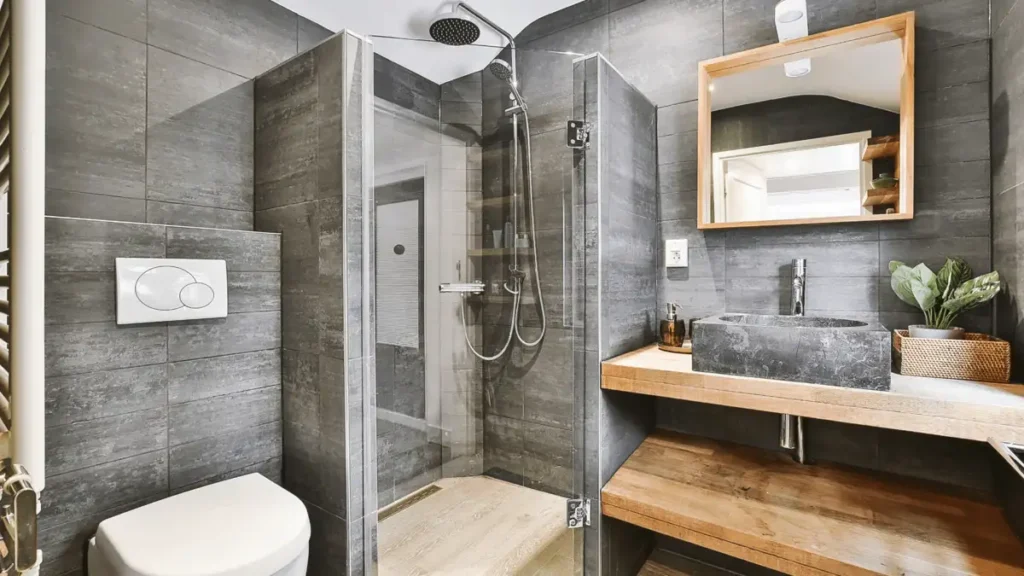 21 Bathroom Remodeling Ideas to Transform Your Space in 2025 11 grey nature inspired bath