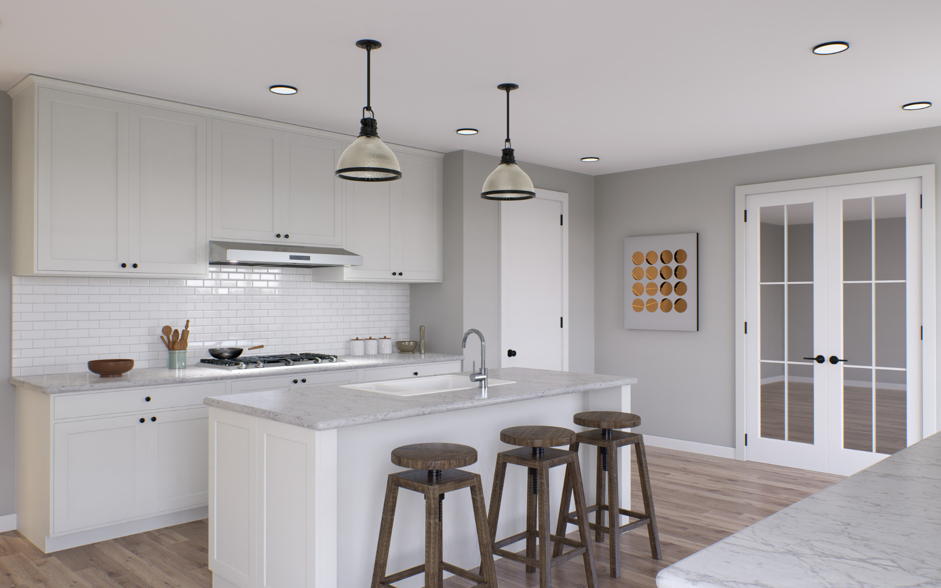 All White Kitchens