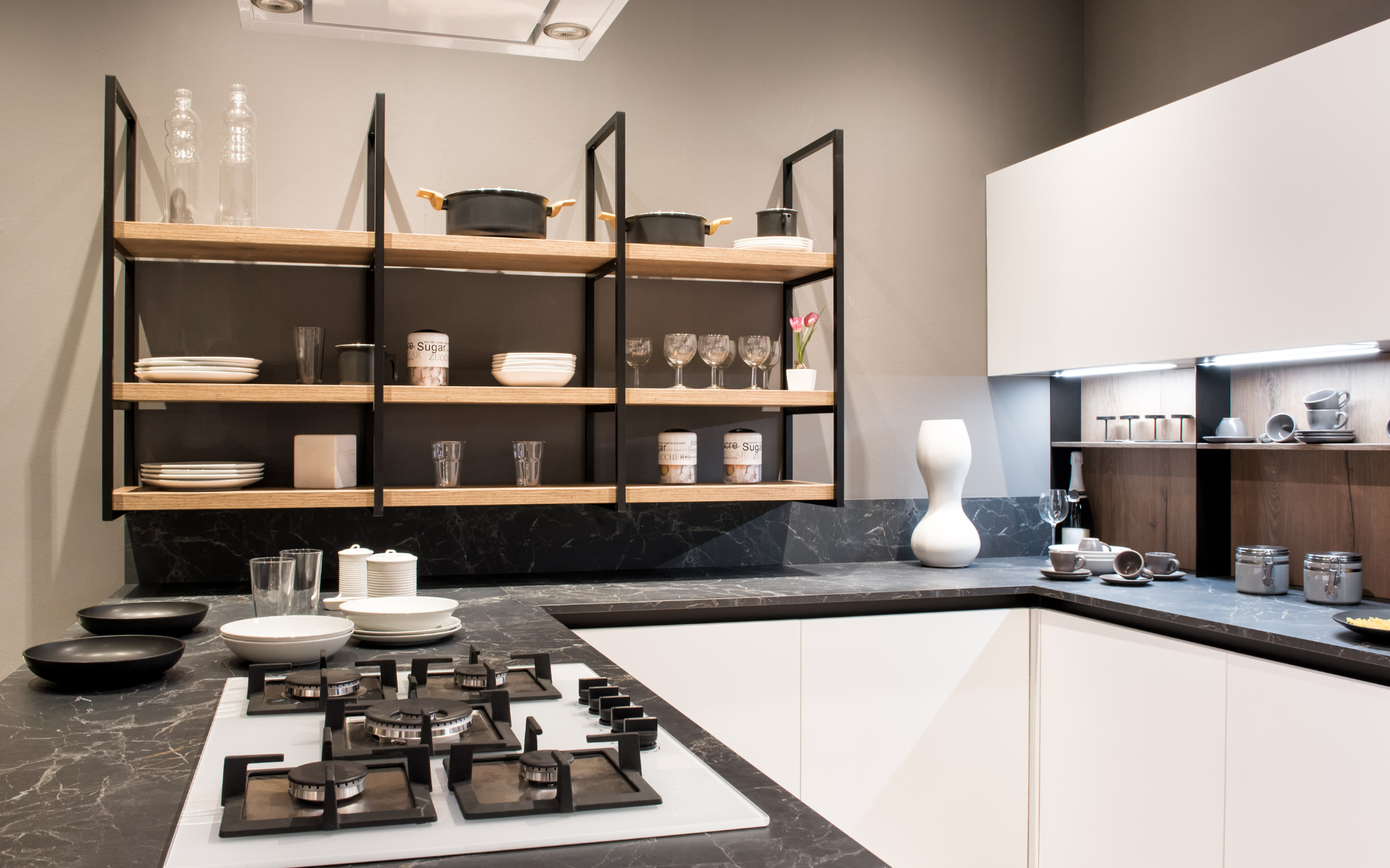 Open Shelving kitchen