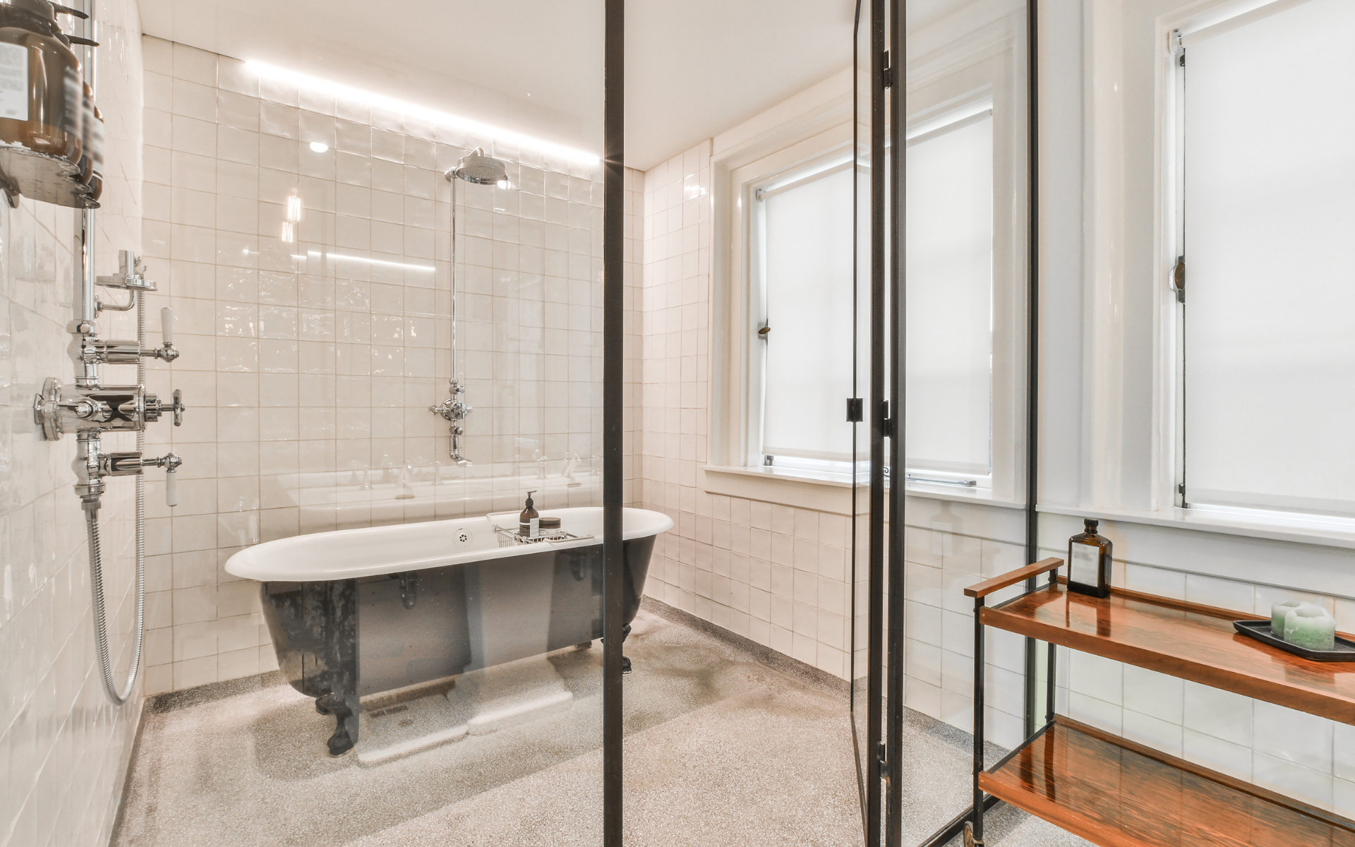 7. Select Shower