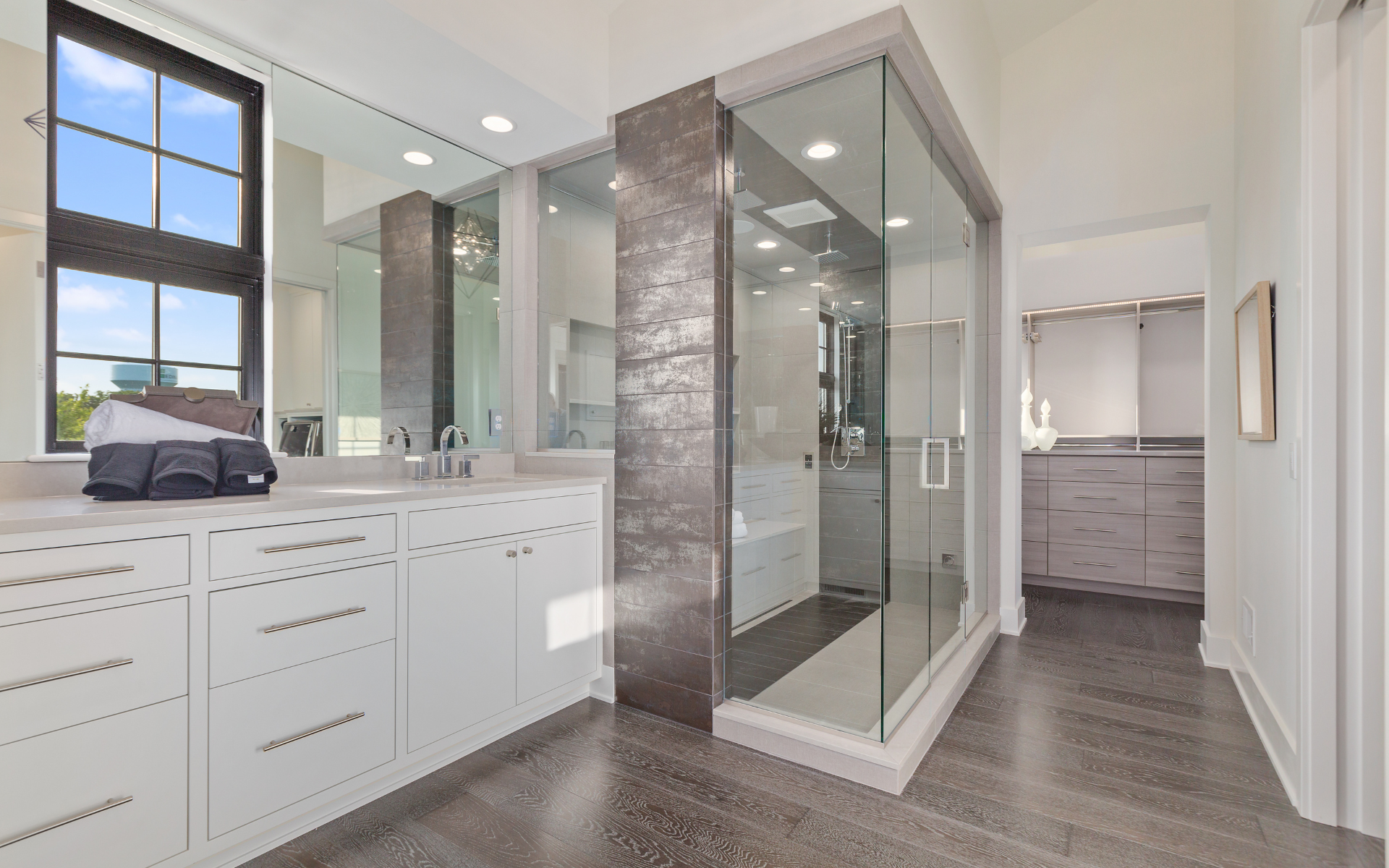 Walk In Shower Storage