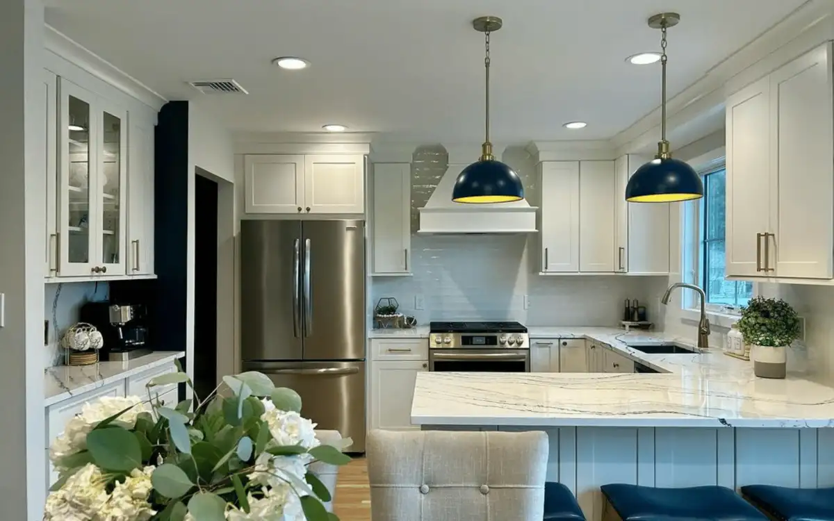 kitchen color fresh brightness with crisp whites