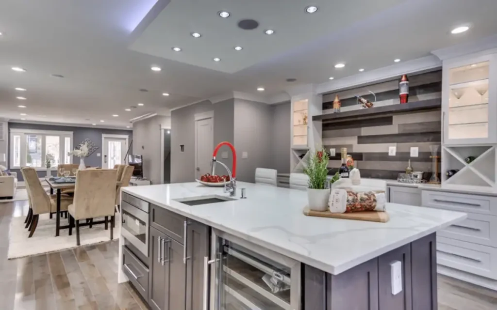 Refined Elegance Kitchen Color With Grays