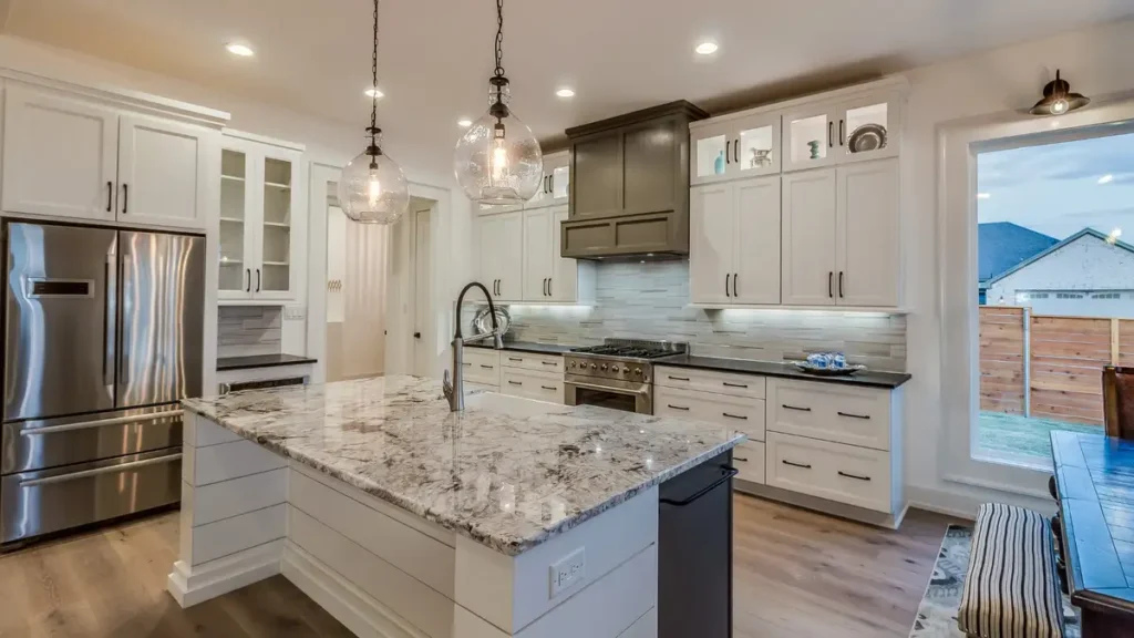 Granite Countertops used as a kitchen remodel ideas