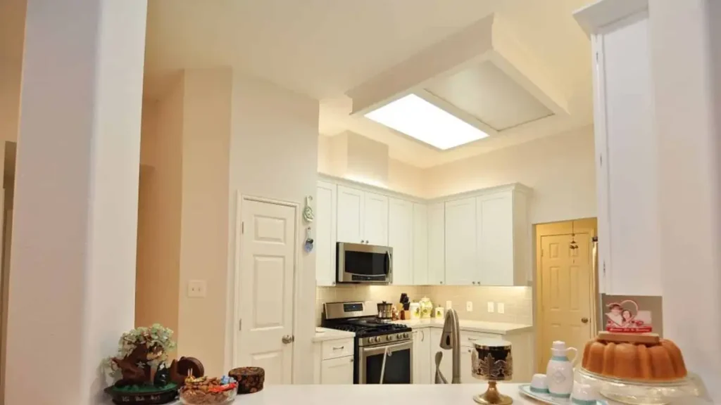 kitchen with skylight