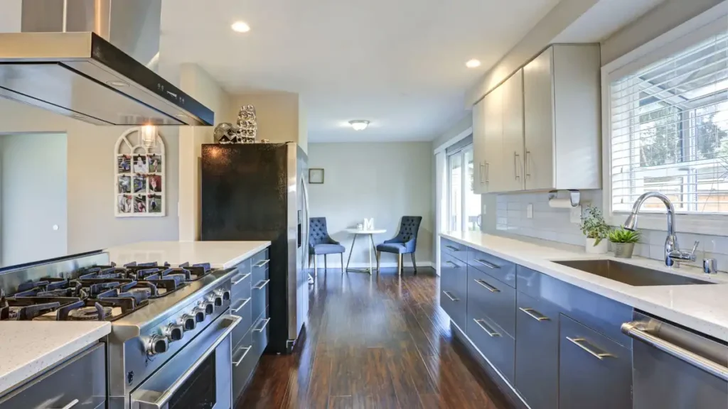 Stainless Steel Appliances used to make kitchen remodeling functional