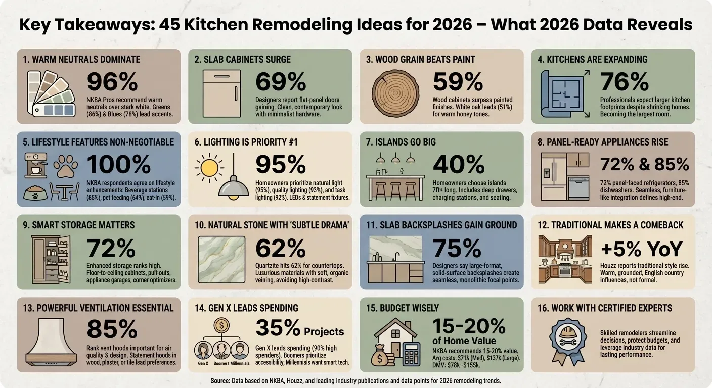 45 Kitchen Remodeling Ideas for 2026 | USA Cabinet Store 18 keytakeways-for-45-kitchen-remodeling-ideas-for-2026