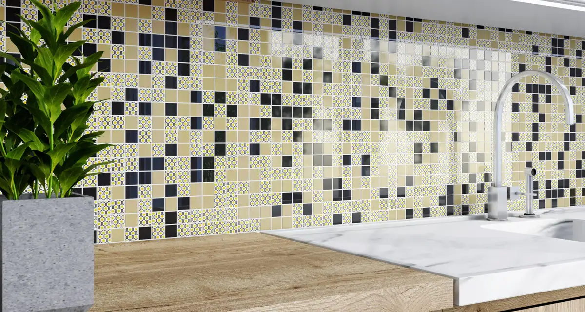 mosaic backsplash design
