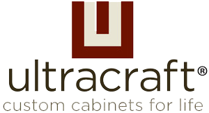Fairfax Kitchen Cabinets 85 Ultracraft logo representing a premium custom cabinetry brand partner available at USA Cabinet Store locations.
