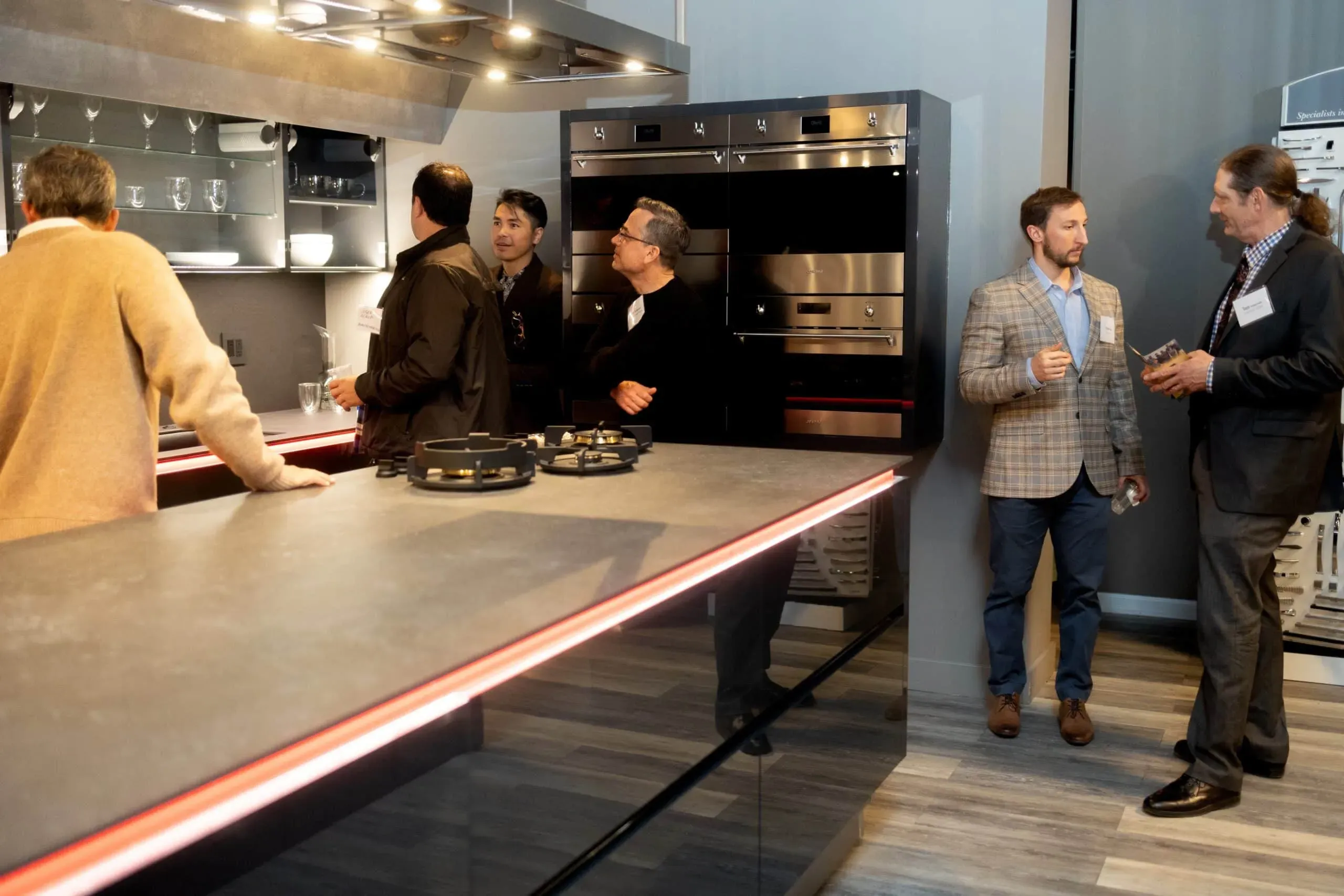 Best Kitchen and Bathroom Remodeling Contractors - USA Cabinet Store 6 Professional group photo of USA Cabinet Store team at an industry design event.