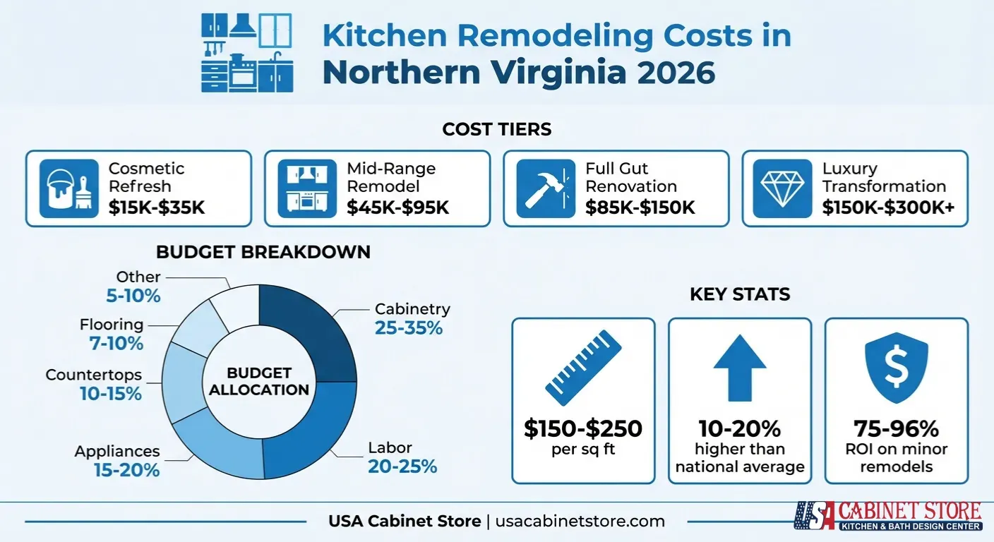2026 Guide for Kitchen Remodeling Costs in Northern Virginia 9 kitchen remodeling costs in Northern Virginia 2026