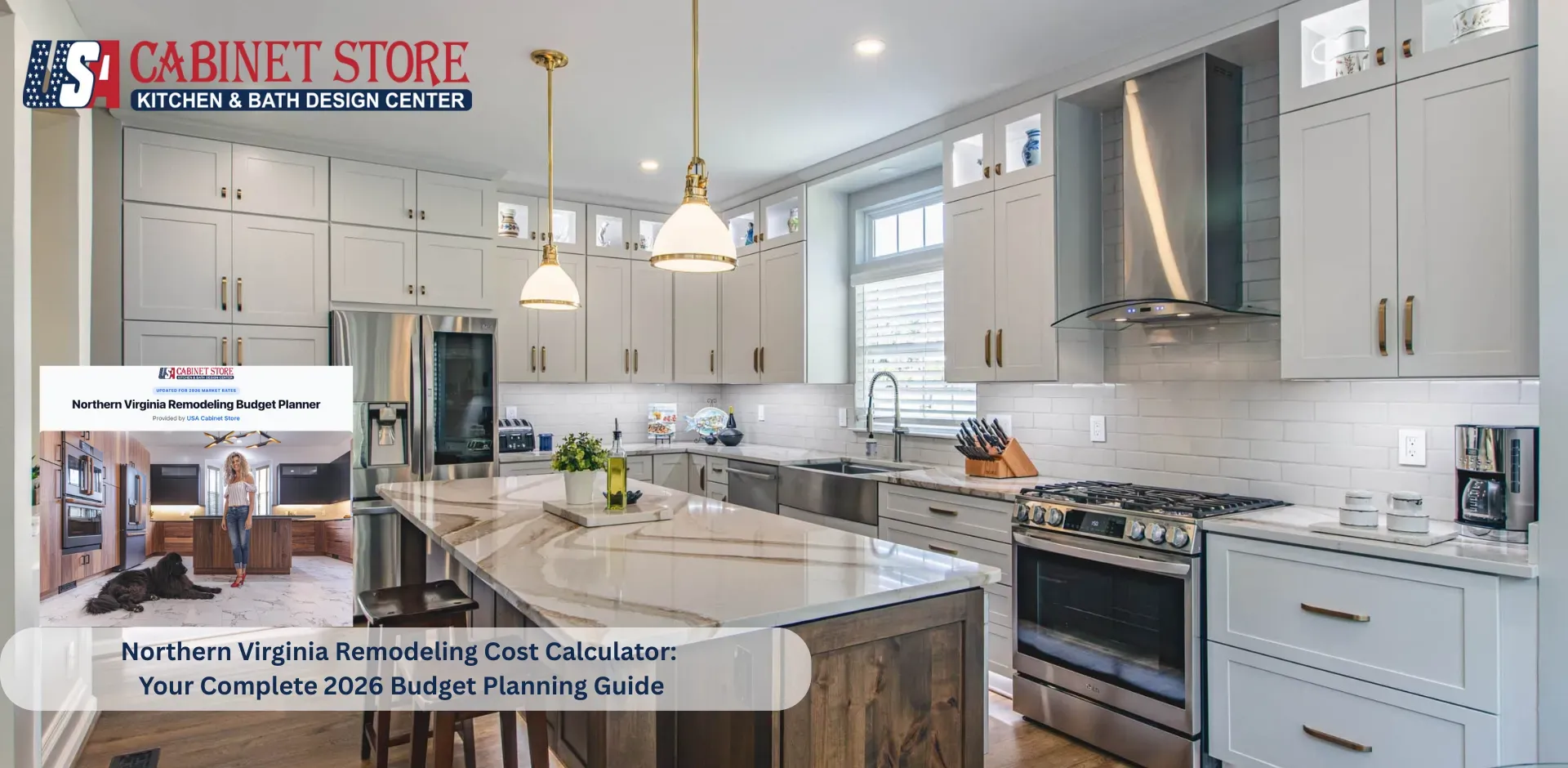 Northern Virginia Remodeling Cost Calculator: Your Complete 2026 Budget Planning Guide 8 Northern Virginia kitchen remodeling cost calculator USA Cabinet Store 2026 budget planning guide