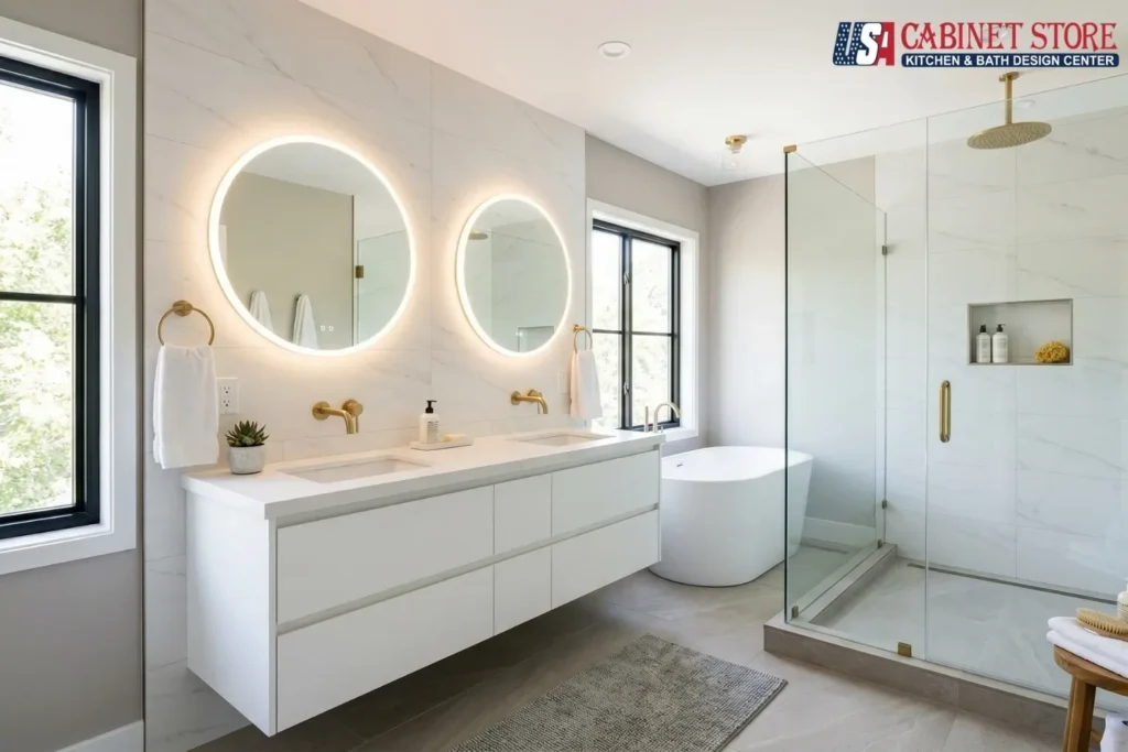 Bathroom Remodeling in Orlando: Complete Homeowner Guide 1 master-bathroom-remodel-orlando-double-vanity-freestanding-tub